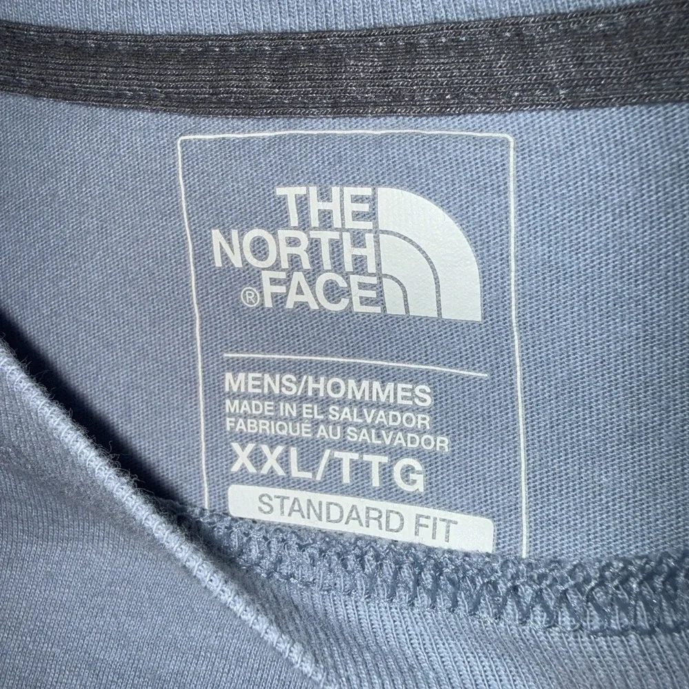 The North Face Short Sleeve Shirt Blue - Mens 2XL